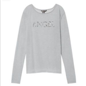 Victoria’s Secret Angel long sleeves bling tee NWT